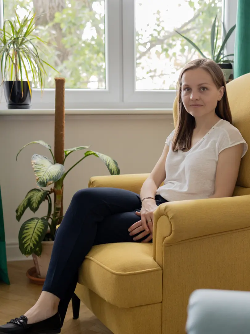 Wycięte zdjęcie Katarzyny Fusiek